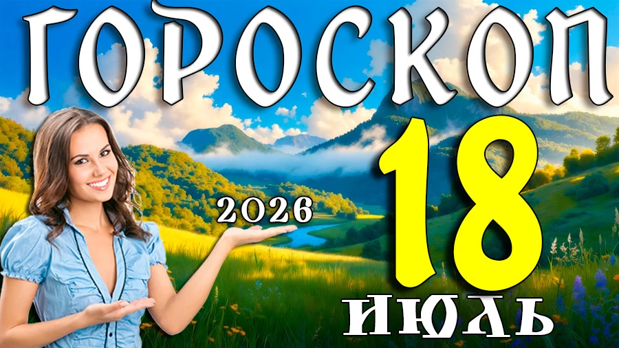 Гороскоп на 18 июля 2026 года