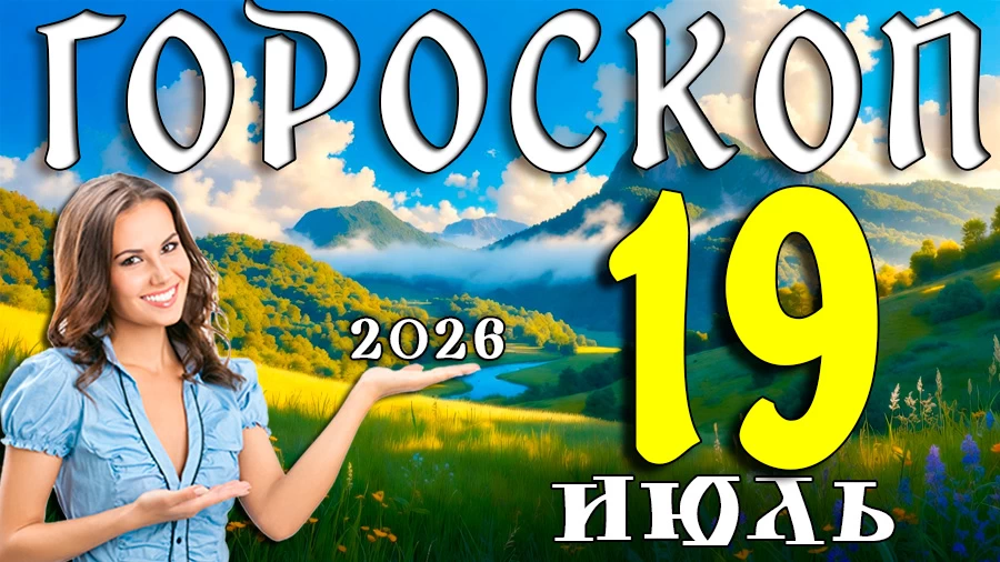 Гороскоп на 19 июля 2026 года