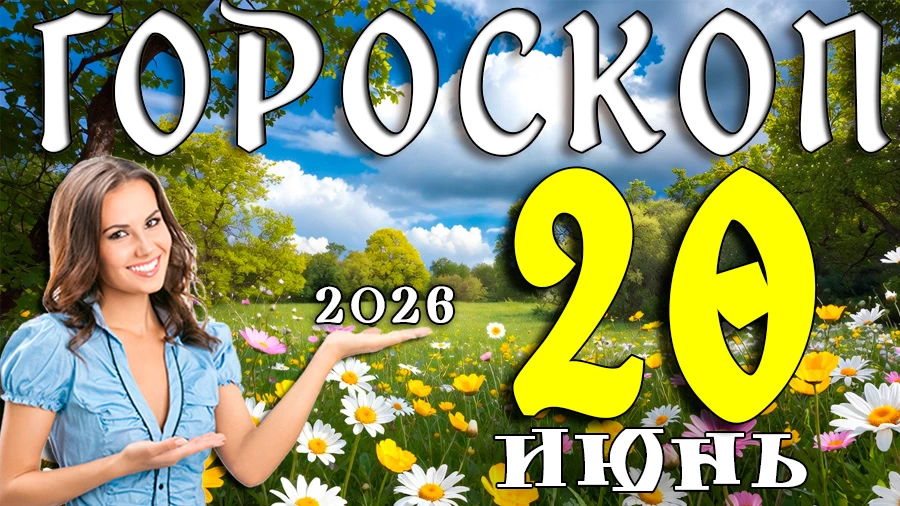 Гороскоп на 20 июня 2026 года