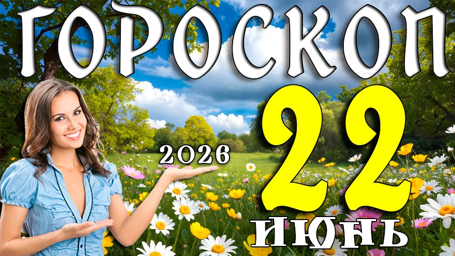 Гороскоп на 22 июня 2026 года