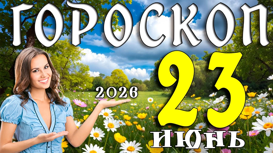 Гороскоп на 23 июня 2026 года