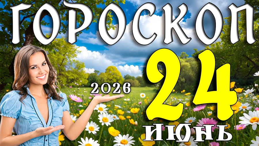 Гороскоп на 24 июня 2026 года