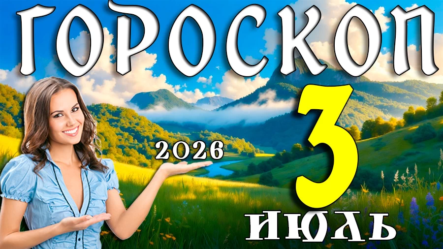 Гороскоп на 3 июля 2026 года