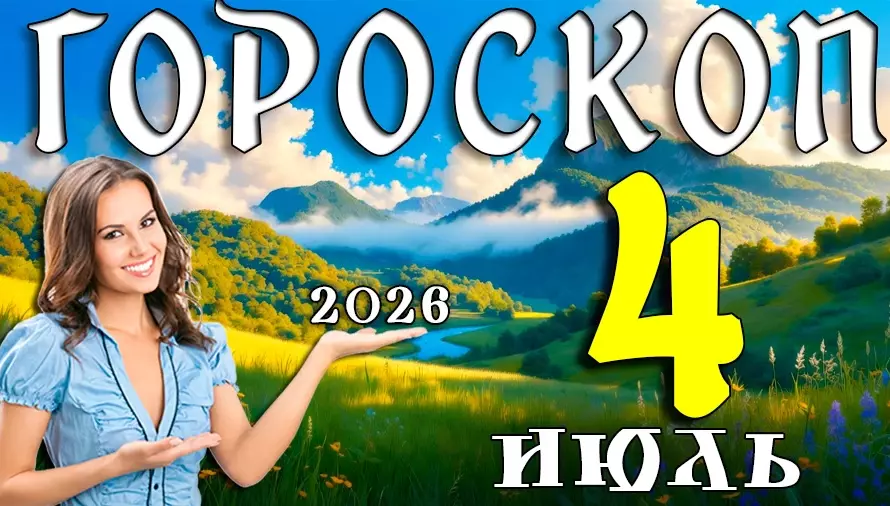 Гороскоп на 4 июля 2026 года 🔮 день счастливых совпадений, важных решений и неожиданных возможностей