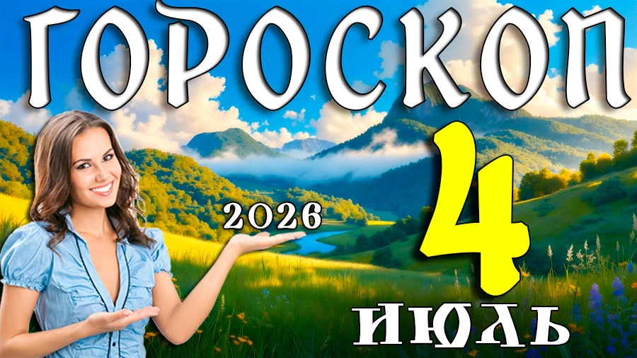 Гороскоп на 4 июля 2026 года
