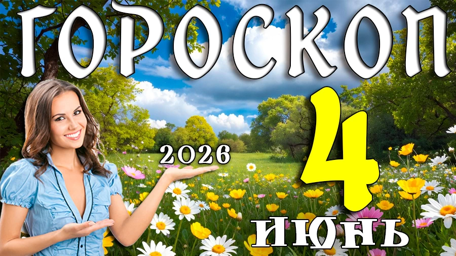 Гороскоп на 4 июня 2026 года