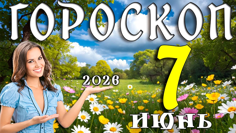 Гороскоп на 7 июня 2026 года