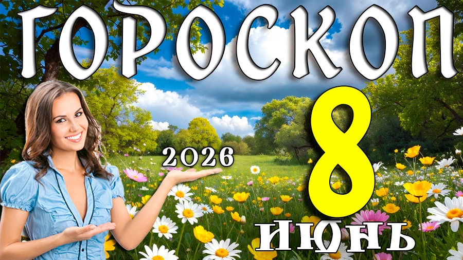 Гороскоп на 8 июня 2026 года