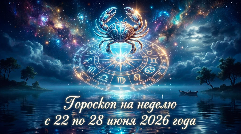 Гороскоп на неделю с 22 по 28 июня 2026