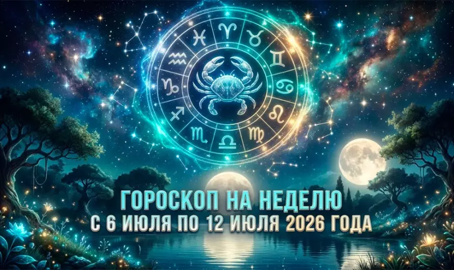 Гороскоп на неделю с 6 по 12 июля 2026: Кого судьба неожиданно наградит?