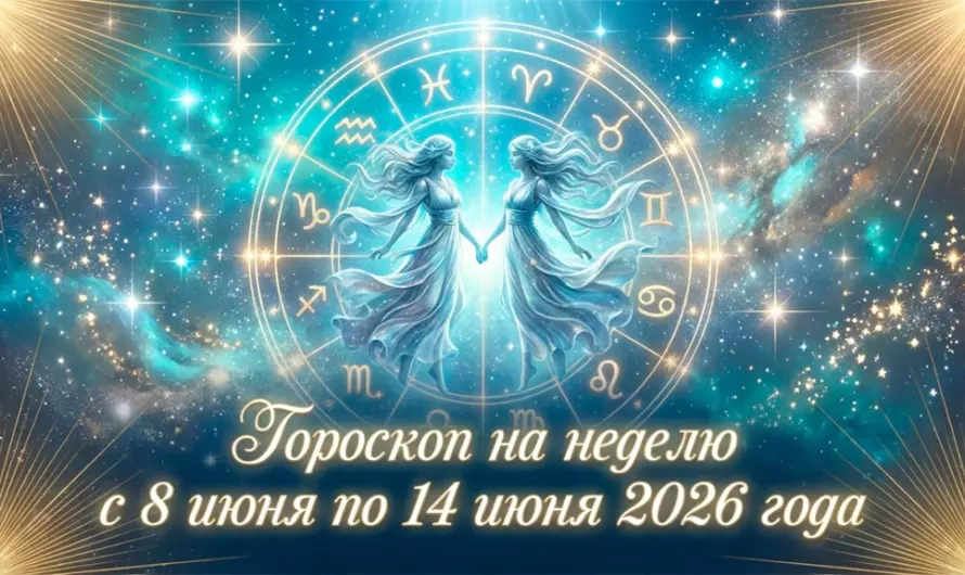 Гороскоп на неделю с 8 по 14 июня 2026: кому звёзды подарят шанс изменить свою жизнь?