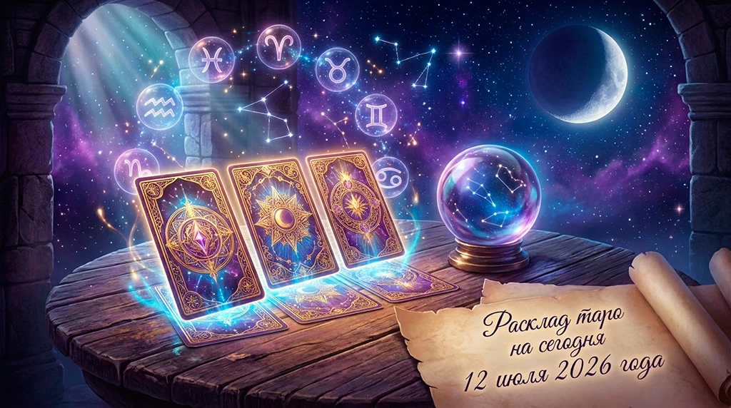 Подробный расклад таро на сегодня 12 июля 2026 года