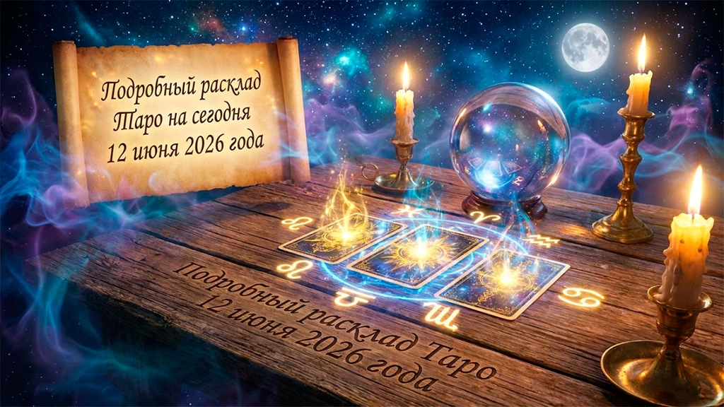 Подробный расклад Таро на сегодня 12 июня 2026 года