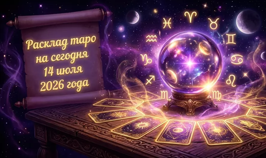 🔮 Подробный расклад Таро на сегодня 14 июля 2026 года: судьбоносные знаки, подсказки карт и неожиданные повороты дня
