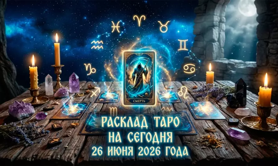 🔮 Подробный расклад таро на сегодня 26 июня 2026 года: какие тайны, сюрпризы и судьбоносные знаки приготовили карты