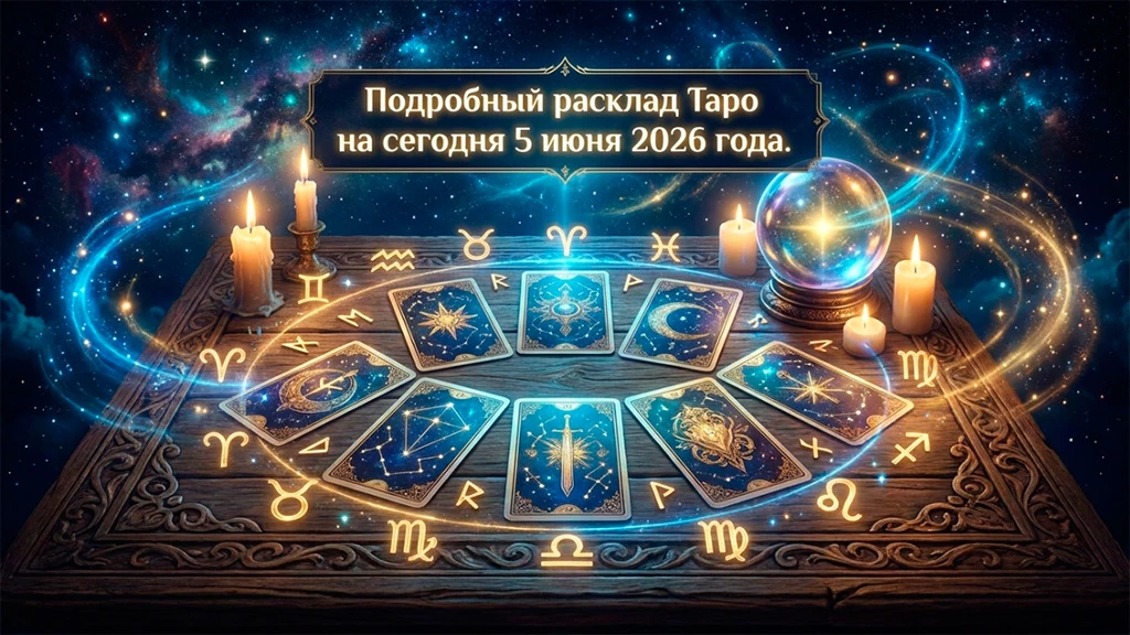 Подробный расклад Таро на сегодня 5 июня 2026 года