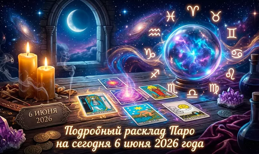 🔮 Подробный расклад Таро на сегодня 6 июня 2026 года: какие тайны, предупреждения и подарки судьбы скрывают карты