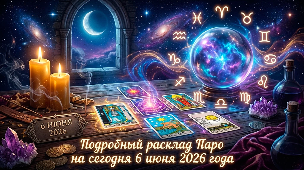 Подробный расклад Таро на сегодня 6 июня 2026 года