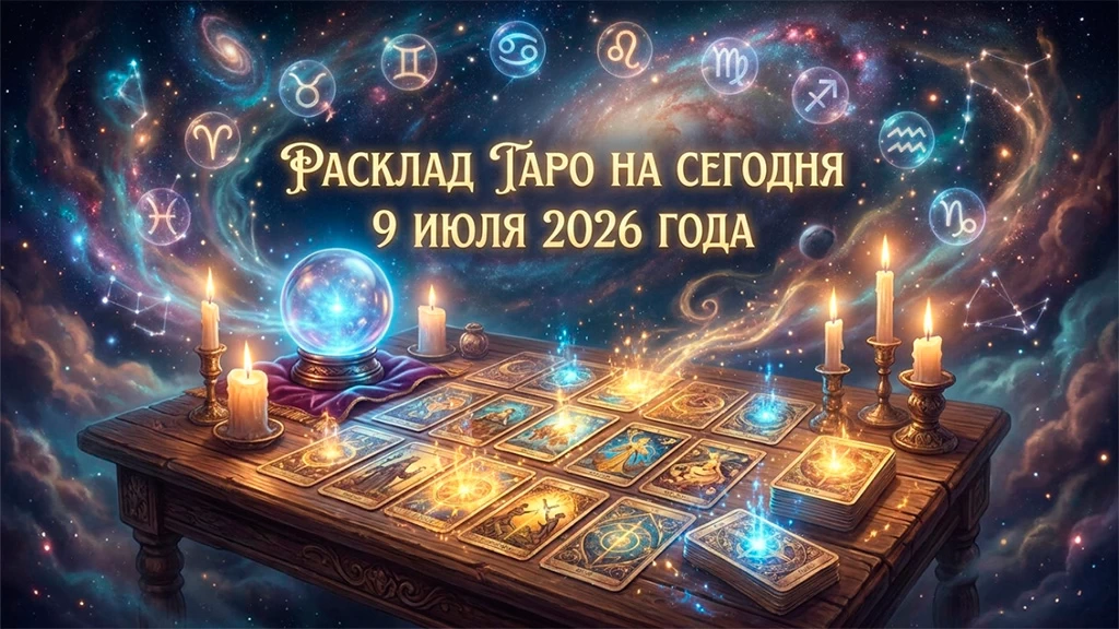Подробный расклад Таро на сегодня 9 июля 2026 года