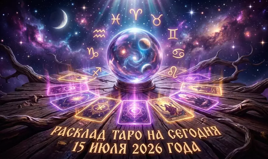 🔮 Расклад Таро на сегодня 15 июля 2026 года: какие тайны, сюрпризы и знаки судьбы приготовили карты?
