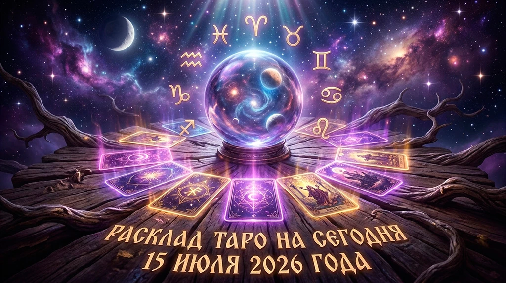 Расклад Таро на сегодня 15 июля 2026 года