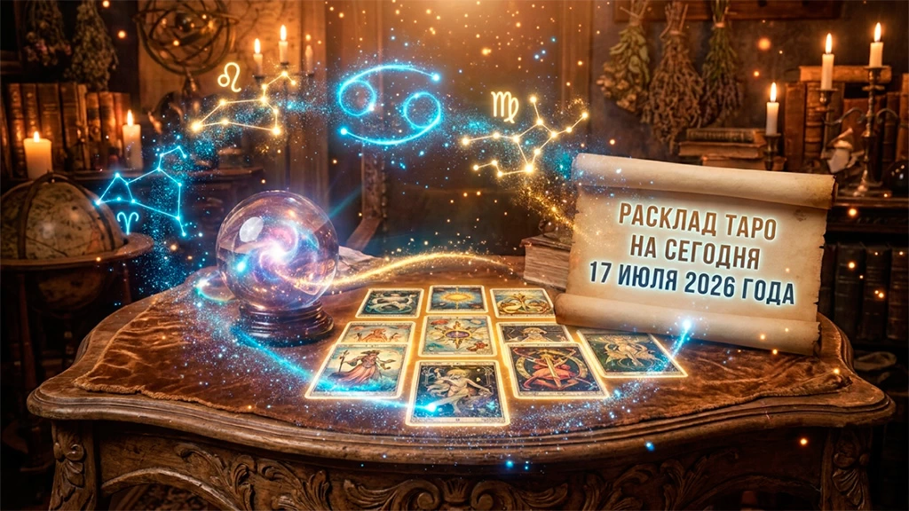 Расклад Таро на сегодня 17 июля 2026 года