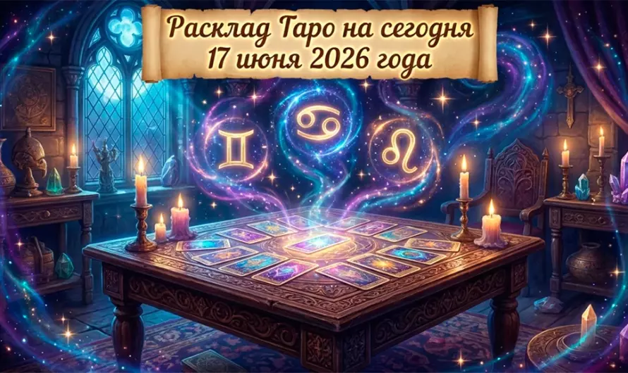 🔮 Расклад Таро на сегодня 17 июня 2026 года: какие тайные знаки судьбы и неожиданные события ждут ваш знак