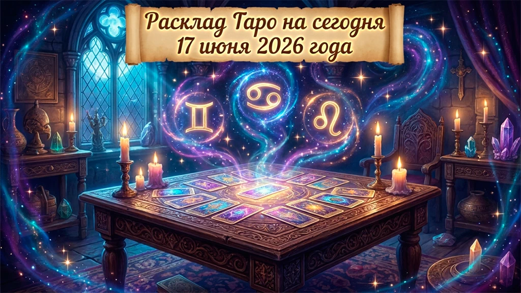 Расклад Таро на сегодня 17 июня 2026 года