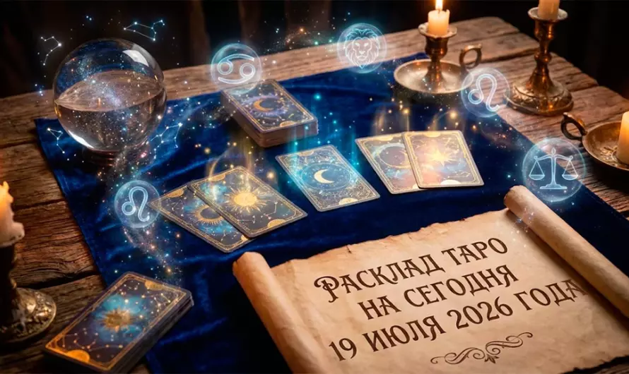 🔮 Расклад Таро на сегодня 19 июля 2026 года: кому судьба подарит шанс, а кого ждёт важное откровение