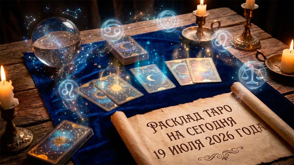 Расклад Таро на сегодня 19 июля 2026 года