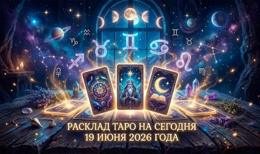 🔮 Расклад Таро на сегодня 19 июня 2026 года: какие тайны, возможности и судьбоносные знаки ждут ваш знак зодиака