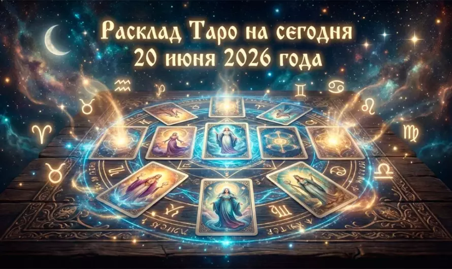 🔮 Расклад Таро на сегодня 20 июня 2026 года: судьбоносные подсказки карт для всех знаков зодиака