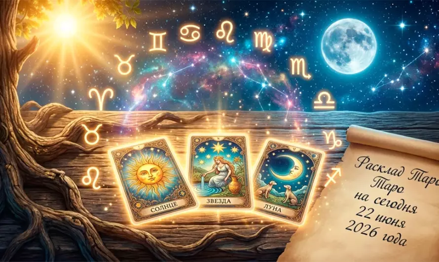 🔮 Расклад Таро на сегодня 22 июня 2026 года: какие тайны, возможности и судьбоносные подсказки приготовили карты