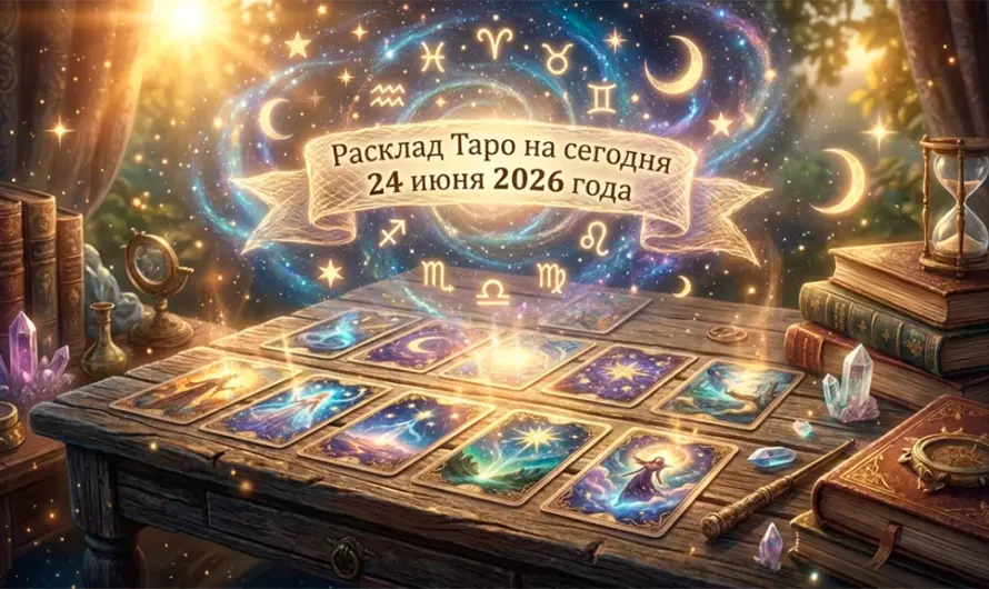🔮 Расклад Таро на сегодня 24 июня 2026 года: какие судьбоносные перемены и тайные знаки ждут вас сегодня