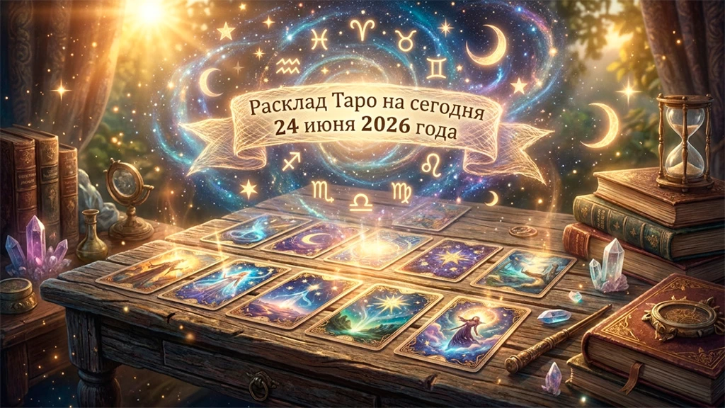 Расклад Таро на сегодня 24 июня 2026 года