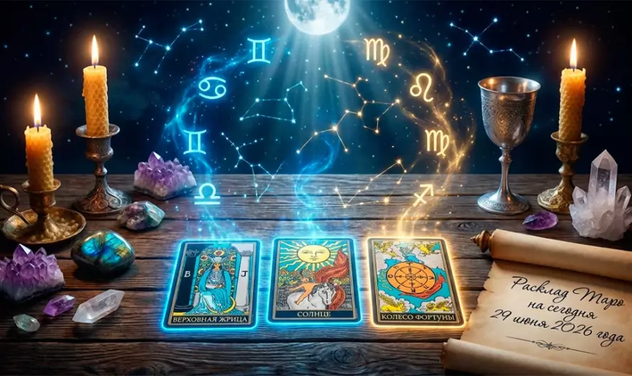 🔮 Расклад Таро на сегодня 29 июня 2026 года: судьбоносные подсказки карт, неожиданные встречи и важные решения