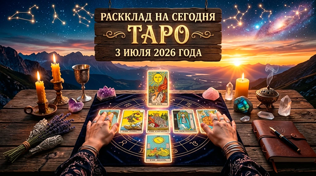 Расклад Таро на сегодня 3 июля 2026 года