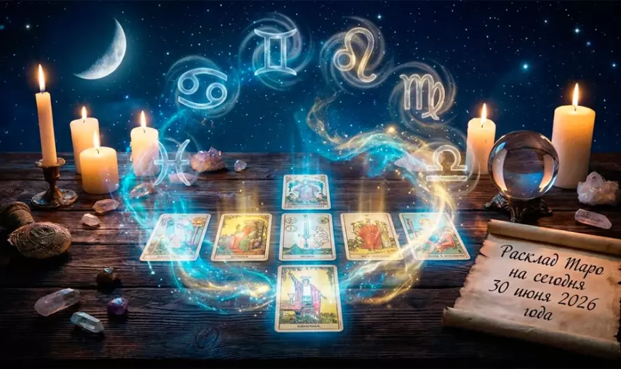🔮 Расклад Таро на сегодня 30 июня 2026 года: финальный день июня, энергия перемен и подсказки судьбы