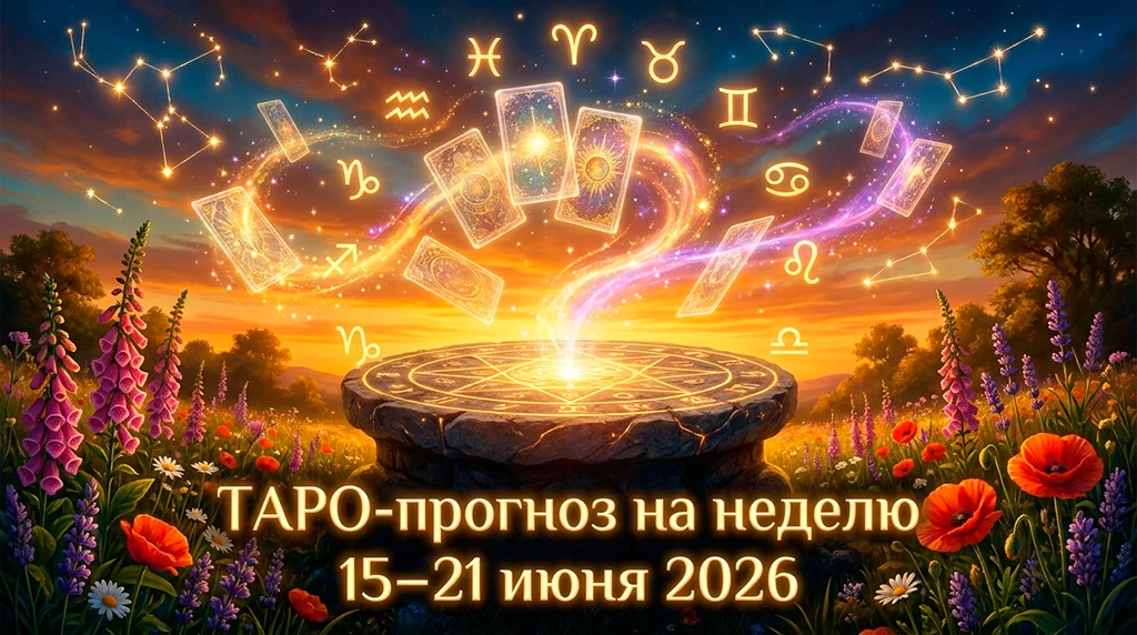 ТАРО-прогноз на неделю 15–21 июня 2026