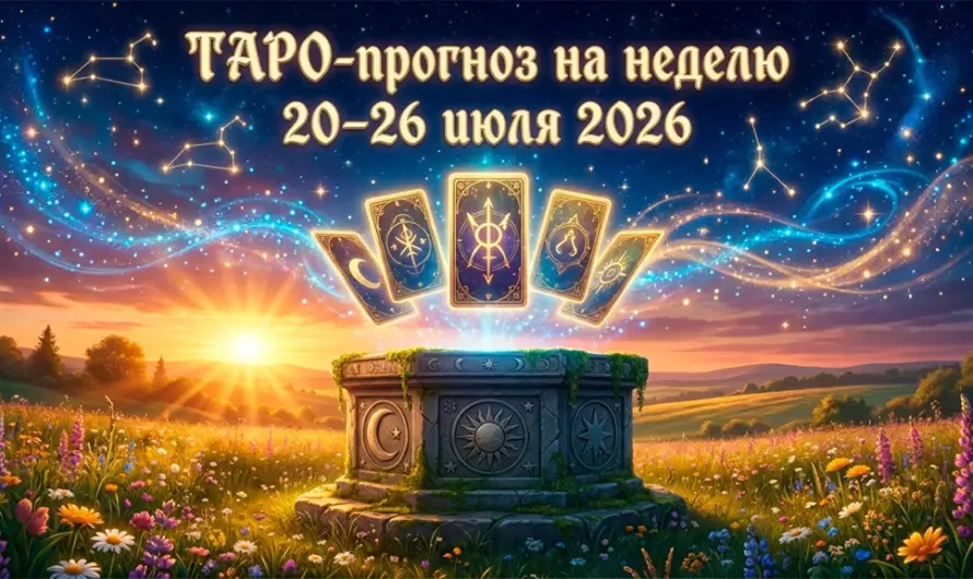 ТАРО-прогноз на неделю 20–26 июля 2026: карты предупреждают о судьбоносном выборе, который изменит будущее