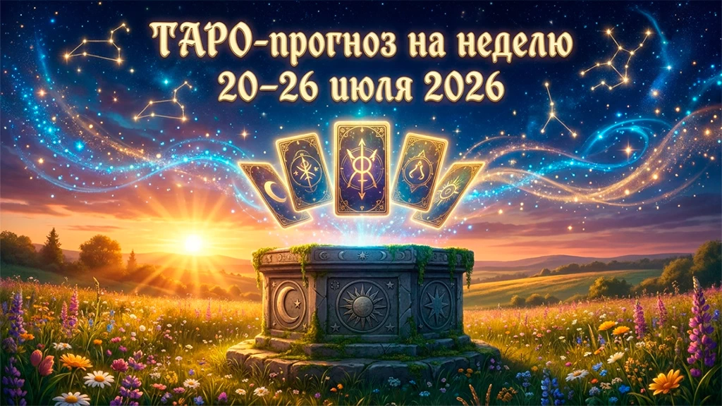 ТАРО-прогноз на неделю 20–26 июля 2026