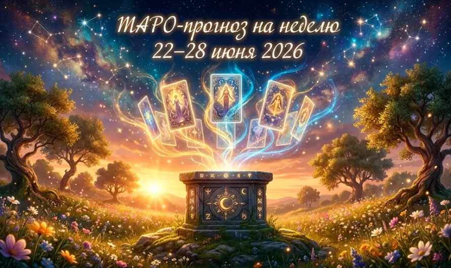 ТАРО-прогноз на неделю 22–28 июня 2026: карты показали неожиданный поворот судьбы перед началом нового этапа жизни