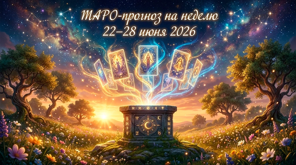 ТАРО-прогноз на неделю 22–28 июня 2026