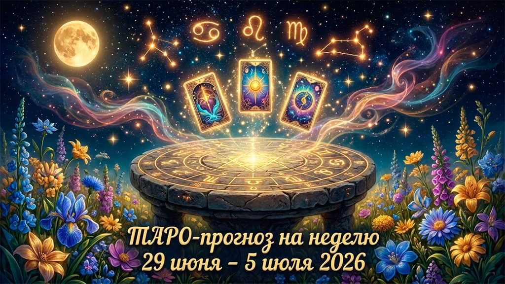 ТАРО-прогноз на неделю 29 июня – 5 июля 2026
