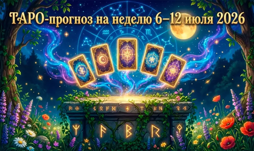 ТАРО-прогноз на неделю 6–12 июля 2026: карты раскрыли главную тайну июля — кого ждёт удача, а кого судьбоносный выбор