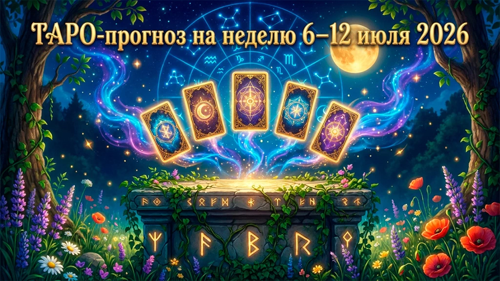 ТАРО-прогноз на неделю 6–12 июля 2026