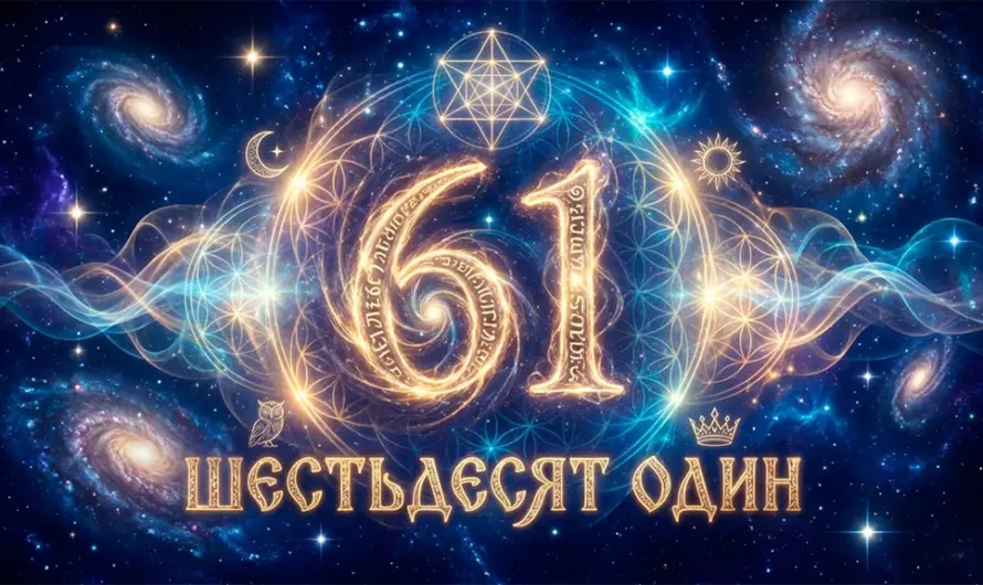 Значение числа 61 ✨ Почему эта цифра считается знаком новых возможностей и удачи