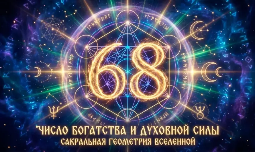 Значение числа 68 ✨ Почему эта цифра считается магнитом успеха и судьбоносных перемен