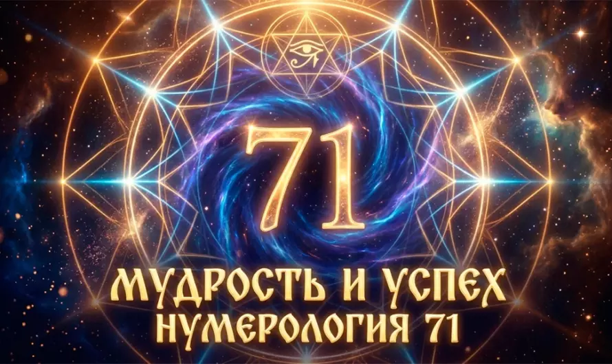 Значение числа 71 🌟 Тайна числа, которое открывает путь к успеху и внутренней мудрости