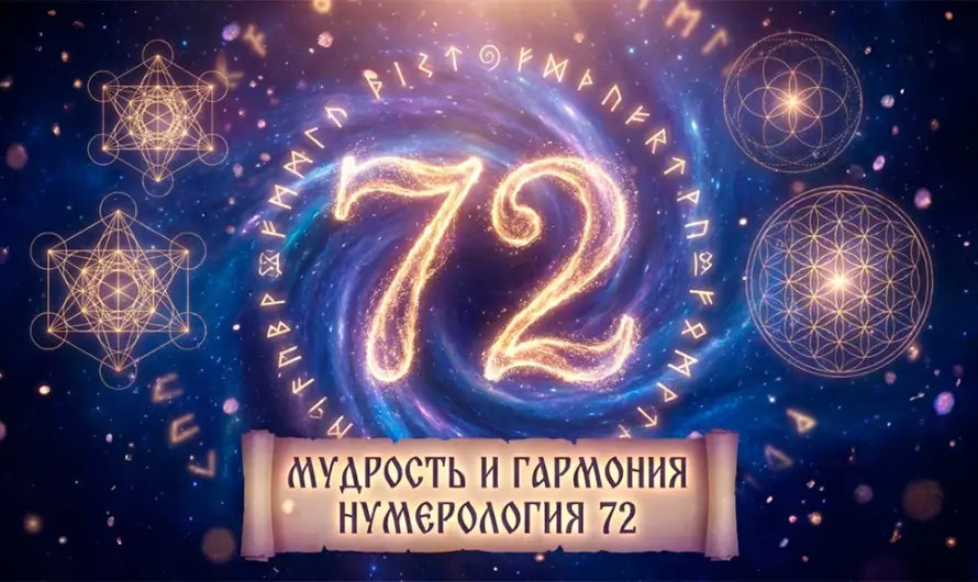 Значение числа 72 ✨ Тайна числа, которое помогает раскрыть скрытые таланты и изменить судьбу